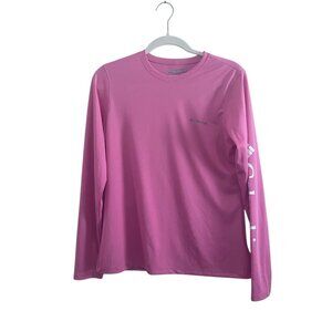 Columbia Girl's Pink Long Sleeve Top Size S
